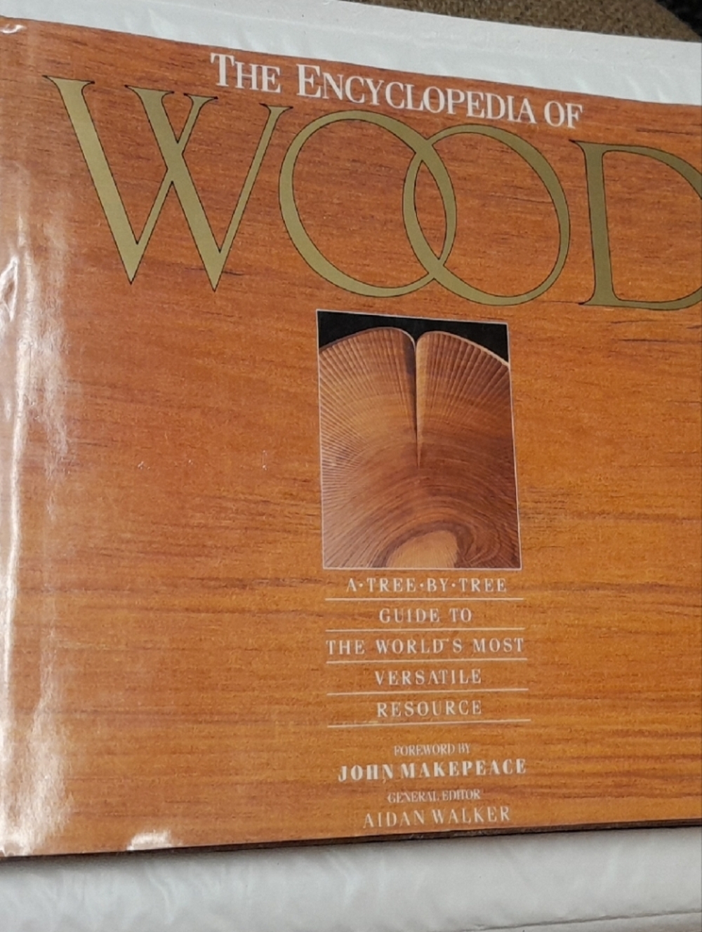 The Encyclopedia of Wood - Brown Hardcover Book